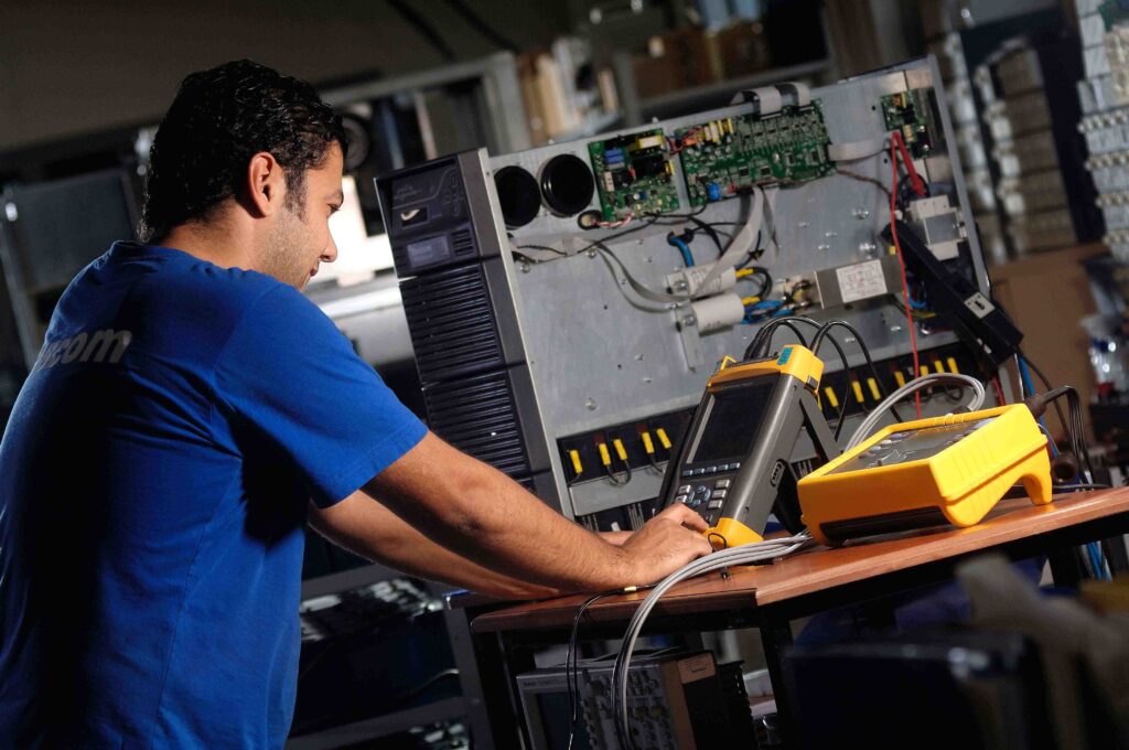 TECHNICAL AND SERVICE MAINTENANCE OF THE UPS